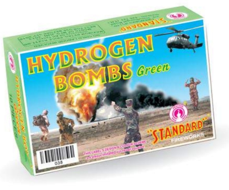 HYDROGEN BOMBS GREEN